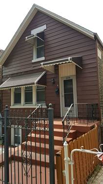 3538 S Wolcott, Chicago, IL 60609