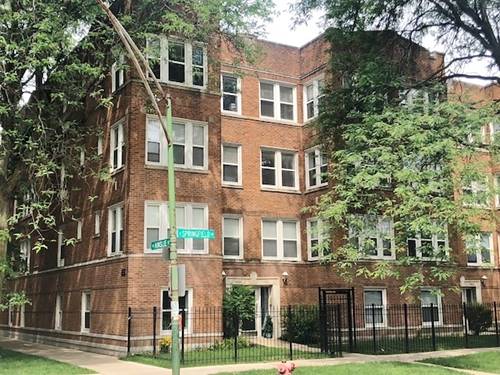 4902 N Springfield Unit 3, Chicago, IL 60625