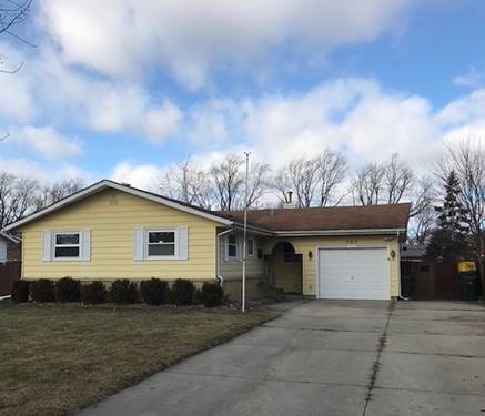 265 Shawnee, Carol Stream, IL 60188