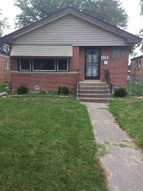 418 Jefferson, Dolton, IL 60419