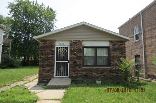 1353 W 109th, Chicago, IL 60643