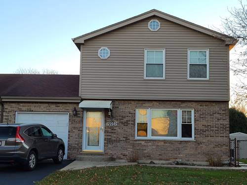 886 Glenlake, Carol Stream, IL 60188