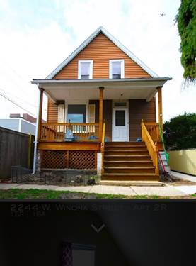 2244 W Winona Unit 2R, Chicago, IL 60625