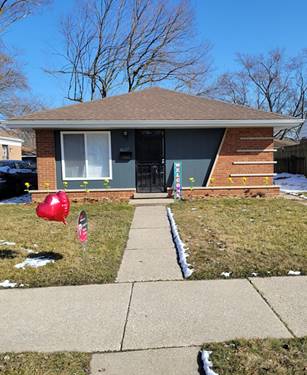 14637 Dorchester, Dolton, IL 60419