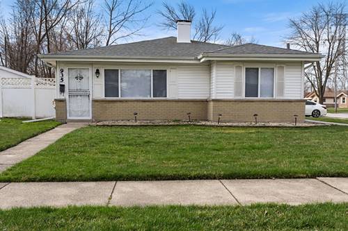 935 William, Calumet City, IL 60409