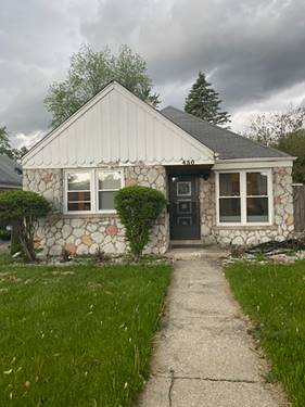 430 52nd, Bellwood, IL 60104