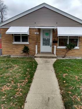 16771 S Shea, Hazel Crest, IL 60429