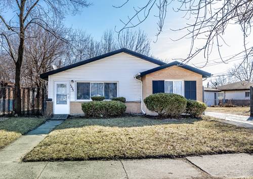 1275 Balmoral, Calumet City, IL 60409