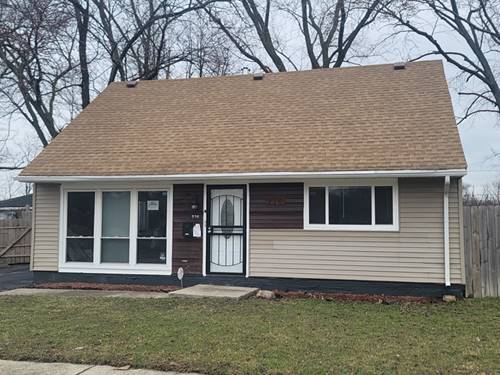 236 Allegheny, Park Forest, IL 60466