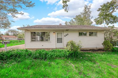 232 Camden, Steger, IL 60475