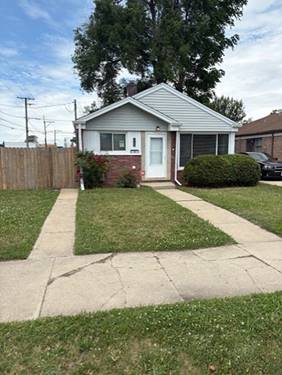 12636 S Loomis, Calumet Park, IL 60827