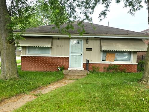 14301 Kimbark, Dolton, IL 60419