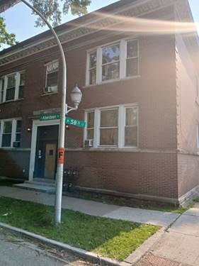 5800 S Aberdeen, Chicago, IL 60621