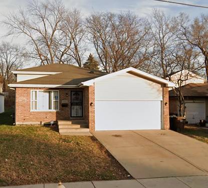 17411 Kedzie, Hazel Crest, IL 60429