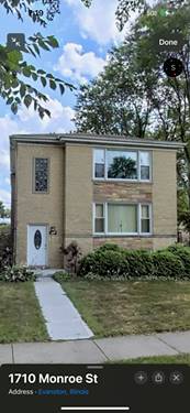 1710 Monroe Unit 2, Evanston, IL 60202