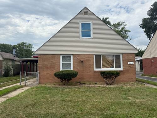 288 Paxton, Calumet City, IL 60409
