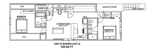 1247 N Damen Unit 2, Chicago, IL 60622