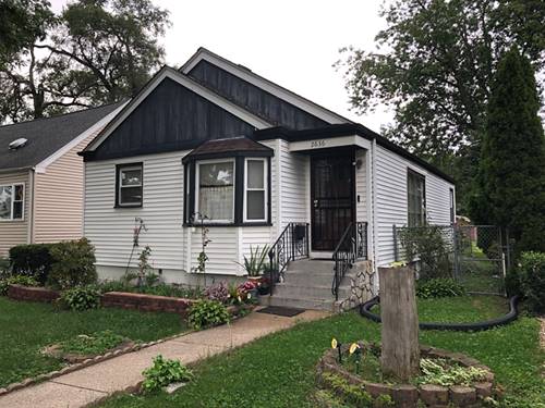 2636 121st, Blue Island, IL 60406