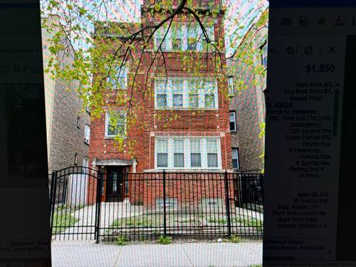 6327 N Francisco Unit 1, Chicago, IL 60659