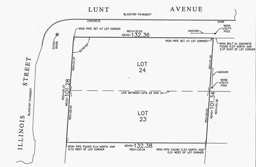 Lot 23 and 24 Illinois St & Lunt, Schaumburg, IL 60193