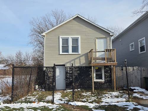 13719 S Spaulding, Robbins, IL 60472