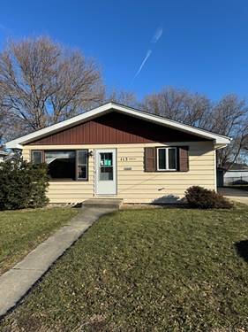 113 N Hunter, Thornton, IL 60476