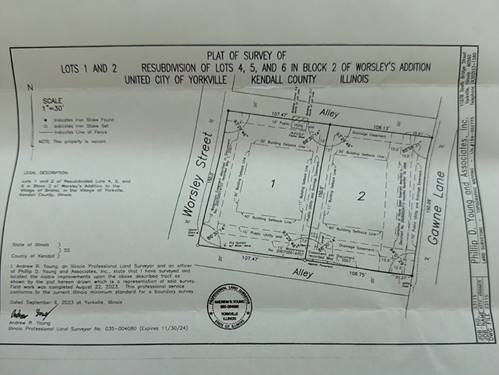 Lot 2 Worsley, Yorkville, IL 60560