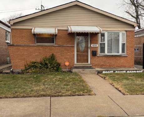 4510 S La Crosse, Chicago, IL 60638