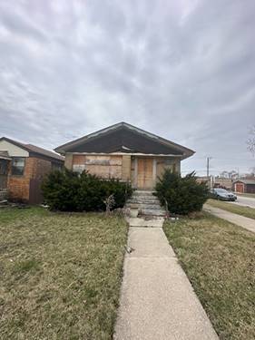 12600 S Justine, Calumet Park, IL 60827