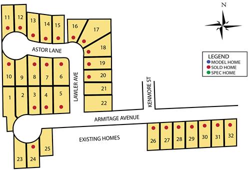7 VACANT LOTS Armitage, Addison, IL 60101