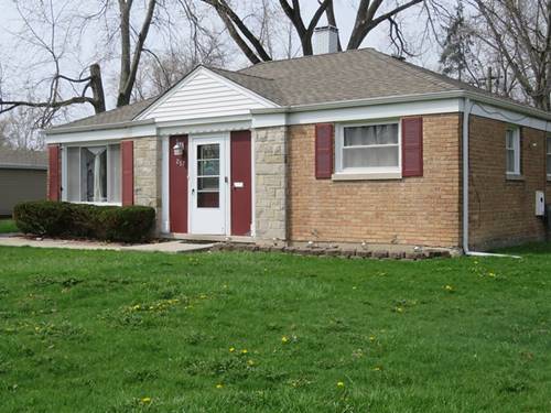 257 Minocqua, Park Forest, IL 60466