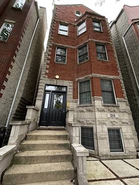 3316 N Damen Unit 2, Chicago, IL 60618