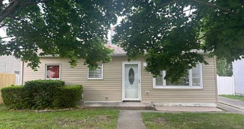 3313 Fairview, South Chicago Heights, IL 60411
