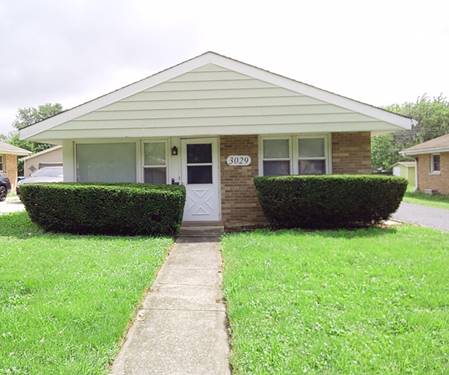 3029 Wallace, Steger, IL 60475