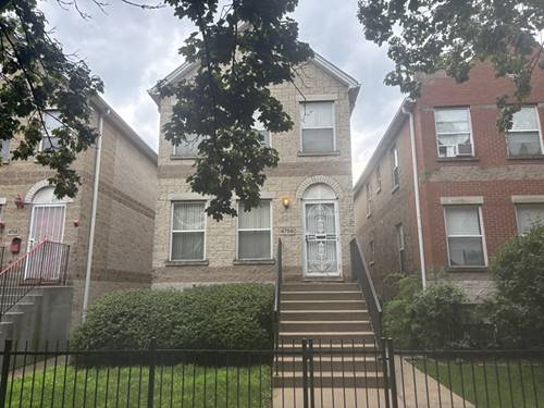 4756 S Evans, Chicago, IL 60615