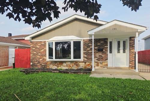 295 Hoxie, Calumet City, IL 60409